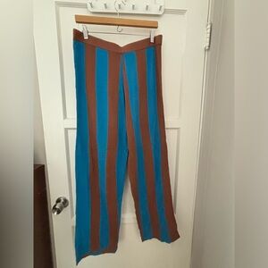 KULE wide leg stripe knit pants